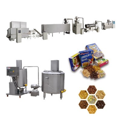 Linie de procesare de extrudare a fulgilor de porumb